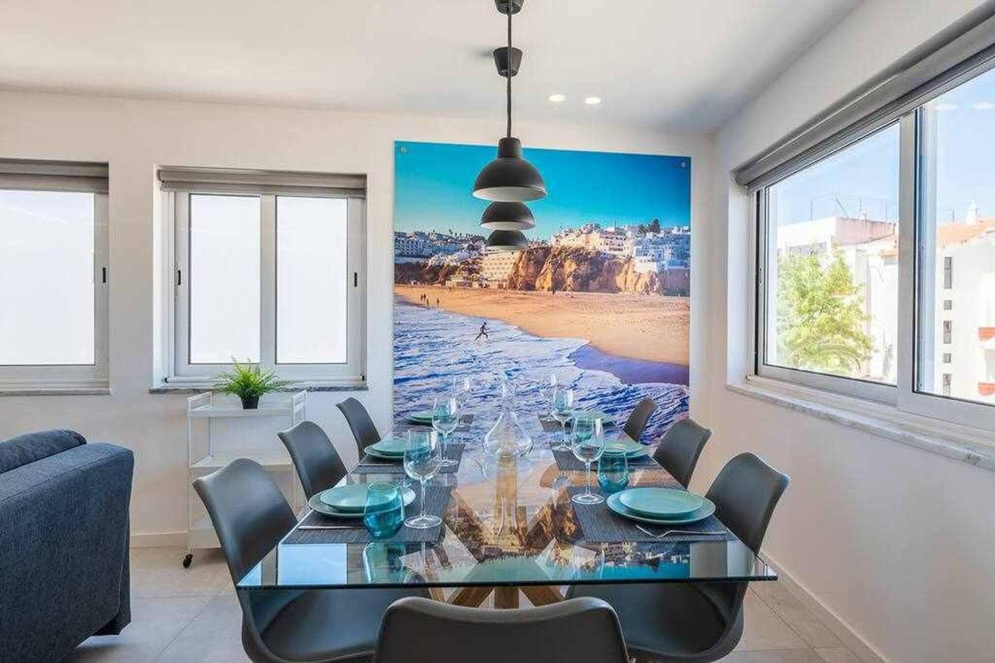 Central Town 2-Bedroom Apartment Albufeira Kültér fotó